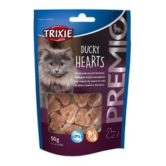 Ласощі для котів Trixie PREMIO Hearts 50 г (качка та риба)