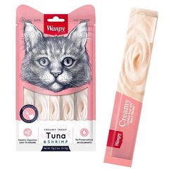 Wanpy Creamy Treat Tuna & Shrimp Кремові ласощі з тунцем і креветками для котів