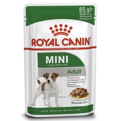 Вологий корм для дорослих собак дрібних порід Royal Canin Mini Adult 85 г (домашня птиця)