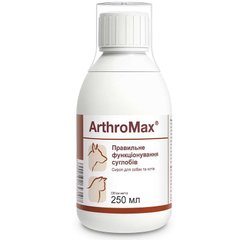 Dolfos  ArthroMax - Сироп АртроМакс для суглобів із глюкозаміном і хондроітином для собак і котів, 250 мл