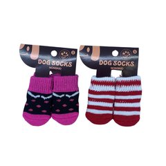 Кольорові шкарпетки для собак - S 3 см * 6 см