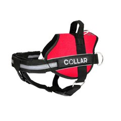 Collar DogExtremе Police Шлея для собак, красная 35-45 см