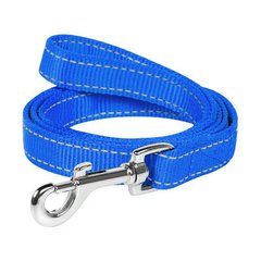 Поводок нейлоновый Dog Extreme для собак 20 мм, 150 см, голубой