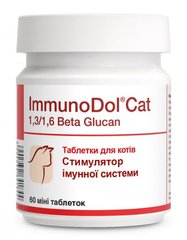 Стимулятор імунної системи кішок Dolfos ImmunoDol Cat 60 табл.