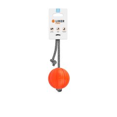 Іграшка для собак Collar М'яч зі шнурком «Liker Cord 7» (Лайкер Корд) 30 см, d=7 см (спінений полімер)