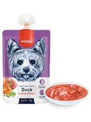 Wanpy Duck, Carrot & Pea Крем-суп з качкою, морквою та горошком для собак