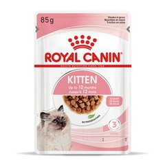 Вологий корм для кошенят Royal Canin Kitten Gravy 85 г (домашня птиця)
