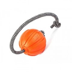 Мячик для собак Collar Liker Cord, корд на шнурке, диаметр 9см