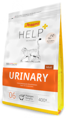 Help + Veterinary Diet Urinary Cat дієтичний корм для дорослих котів для розчинення струвітних каменів та/або для зменшення рецидиву утворення струвітних каменів, 400 г