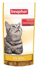 Beaphar Vit-Bits - подушечки з мультивітамінною пастою для котів, 35 г