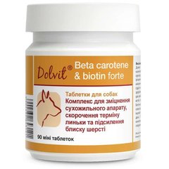 Beta carotene&biotin forte mini  д/с 90 таб