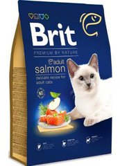 Brit Premium by Nature Cat Adult Salmon 300 г, 300 г
