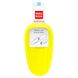 Поилка-насадка на бутылку WAUDOG Silicone, желтая, 165х90 мм