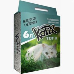Kotix Tofu Соевый наполнитель для кошачьего туалета, без аромата