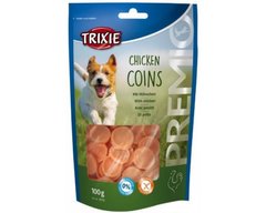 Ласощі для собак Trixie чипси,,Chicken Coins"(курка) 100 г, 100 г