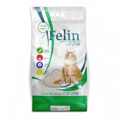 Бентонитовый наполнитель для кошачьего туалета Felin с ароматом Зеленого яблока, 5л