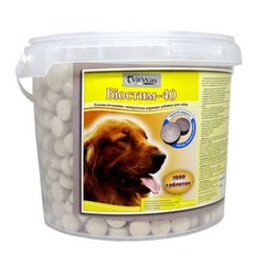 Біостим 40 для собак білкова вітамінно-мінеральна добавка