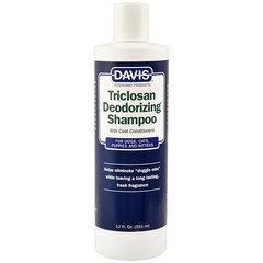 Davis Triclosan Deodorizing Shampoo Дезодоруючий шампунь з триклозаном для котів та собак 50 мл, 50 мл