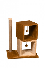 Дряпка Кубик-Рубік 70х60х40 см (кольори в асортименті)коричнева