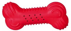 Іграшка для собак Trixie Кістка з охолоджуючім ефектом 11 см (гума, червона в наявності)