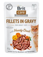 Brit Care Cat Fillets In Gravy з качкою для котів