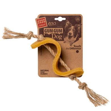 Игрушка для собак и котов Доллар GiGwi Gum gum каучук, 13,5 см
