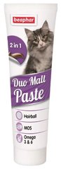 Beaphar Duo Malt Paste - паста двойного действия для кошек