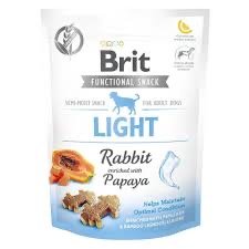 Brit Care Dog Snack Light Ласощі з кроликом і папаєю для собак, 150 г