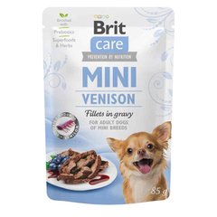Brit Care Dog Mini Fillets In Gravy з олениною для собак
