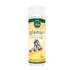 EcoGroom Glamur (Екогрум Гламур) - Концентрований органічний шампунь з норковим маслом для собак та котів, 250 мл