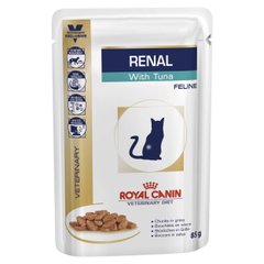 Влажный корм для кошек, при заболеваниях почек Royal Canin Renal 85 г (тунец), 85 г
