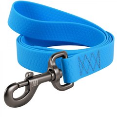 Повідець для собак WAUDOG Waterproof, водостійкий, блакитний, розмір: ширина (довжина) S (15 мм (122 см))