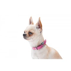 Нашийник для собак WAUDOG Classic, рожевий, розмір XL (46-60 см), ширина 35 мм