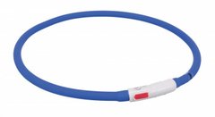 Нашийник світиться USB Trixie XS-XL 70см/10мм (синій), XS-XL 70 см/10 мм, синій