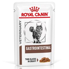 Вологий корм для котів, при захворюваннях шлунково-кишкового тракту Royal Canin Gastro Intestinal 85 г (домашня птиця)