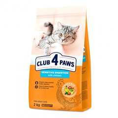 Клуб 4 лапы Premium Sensitive Digestion для взрослых кошек 14 кг, 14 кг
