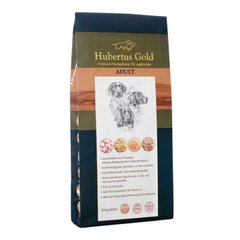 Hubertus Gold Adult - повнораціонний сухий корм для дорослих собак середніх і великих порід, 14 кг
