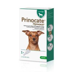 Краплі від бліх та паразитів  Prinocate (Принокат) для собак до 4 кг 0.4 мл №3 (піпетка), до 4 кг